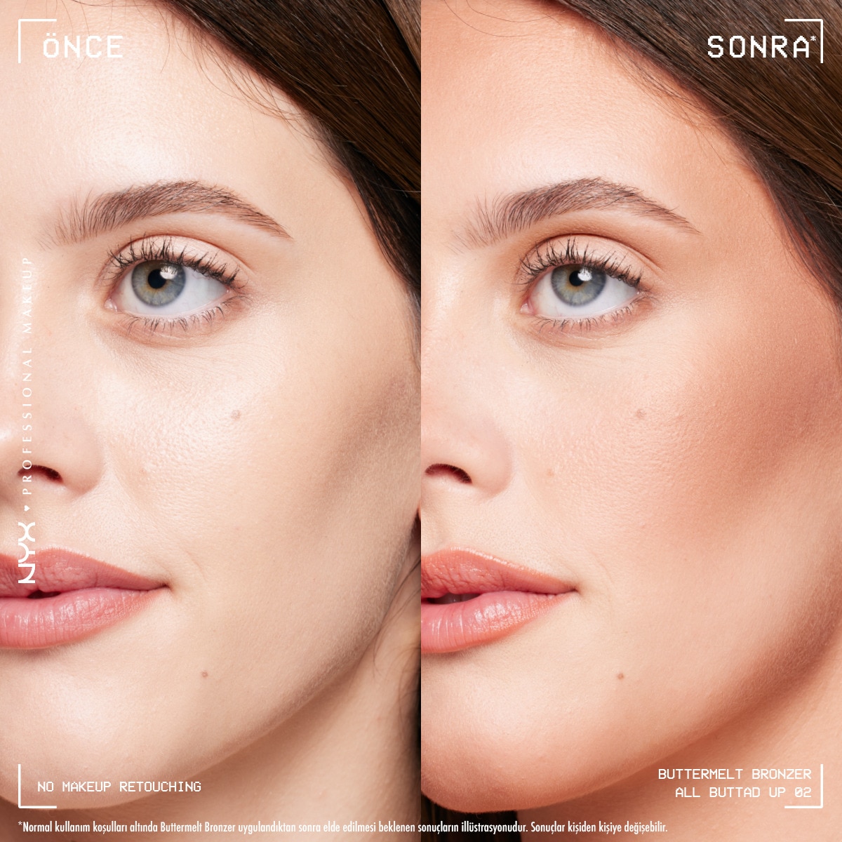 NYX NYX Nyx Professional Makeup Buttermelt Bronzer 02 All Buttad Up 1 of 8