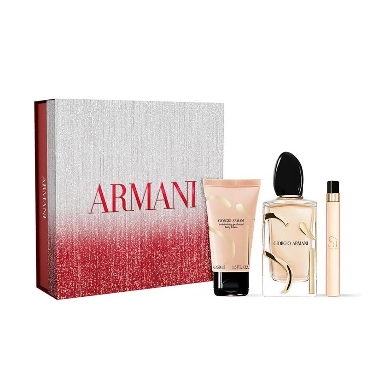 G ARMANI G ARMANI Giorgio Armani Si Kadın Parfüm Seti EDP 100 ml + 10 ml + Vücut Losyonu 50 ml 1 of 1 Giorgio Armani Si Kadın Parfüm Seti EDP 100 ml + 10 ml + Vücut Losyonu 50 ml