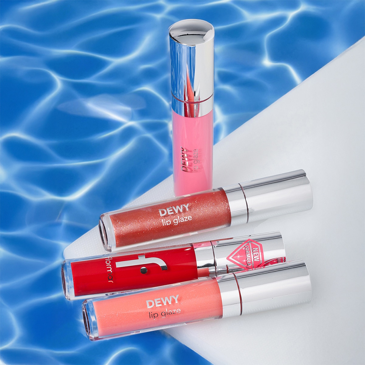  FLORMAR EXC. FLORMAR EXC. Flormar Dewy Lip Booster Dudak Parlatıcısı 09 Lollipop Pink  1 of 6 