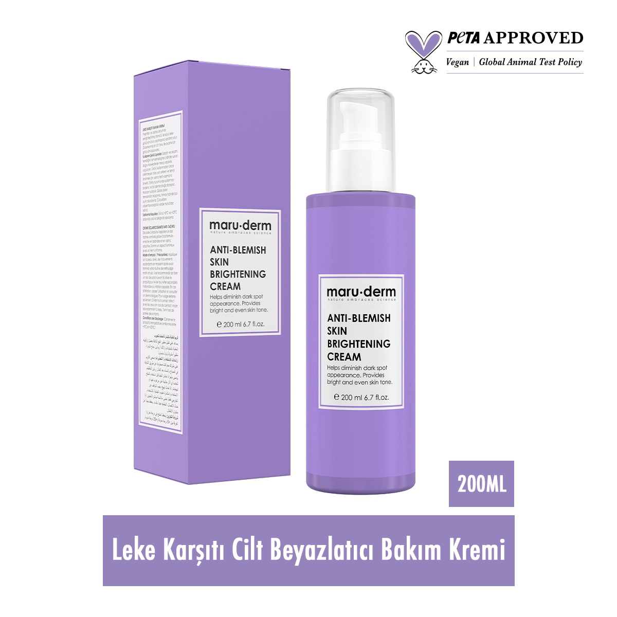  MARUDERM MARUDERM Maruderm Leke Karşıtı Cilt Beyazlatıcı Bakım Kremi 200 ml  1 of 4 