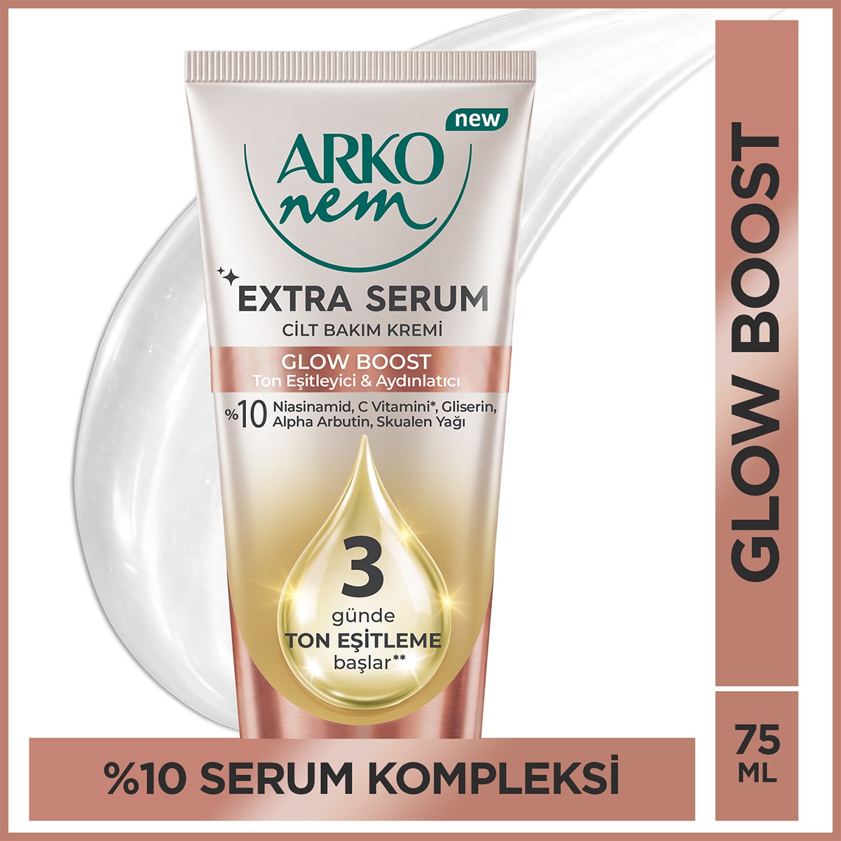 ARKO ARKO Arko Nem Extra Serum Aydınlatıcı Krem 75 ml 1 of 2