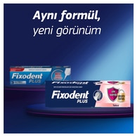  FIXODENT FIXODENT Fixodent Plus Gıda Bariyeri Protez Yapıştırıcı 40 g  1 of 11 