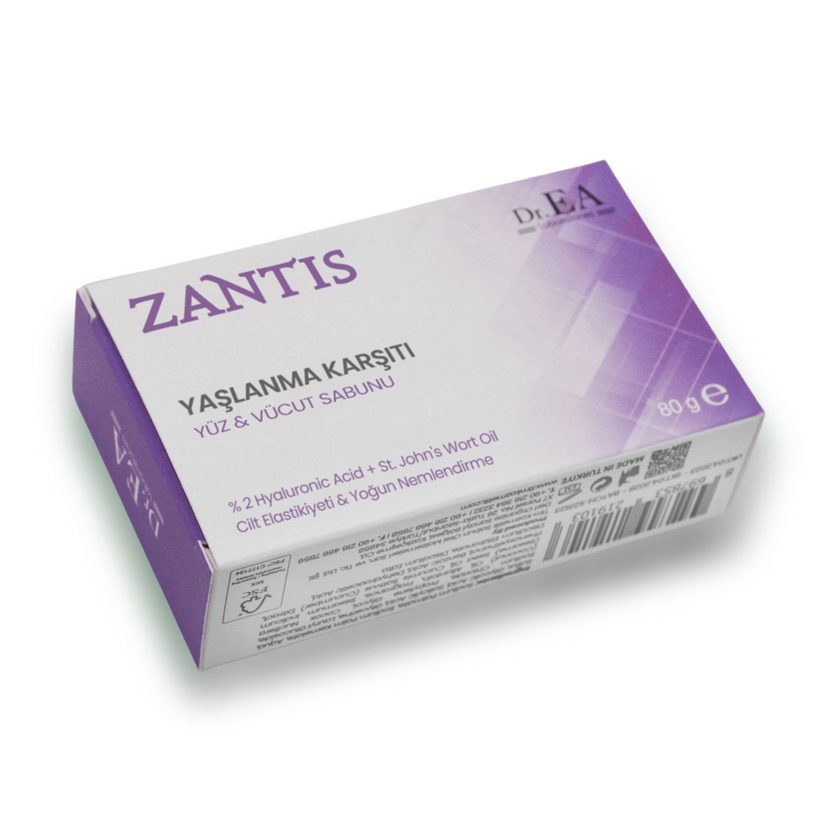  ZANTİS ZANTİS Zantis Yaşlanma Karşıtı Katı Sabun 80 g  1 of 3 