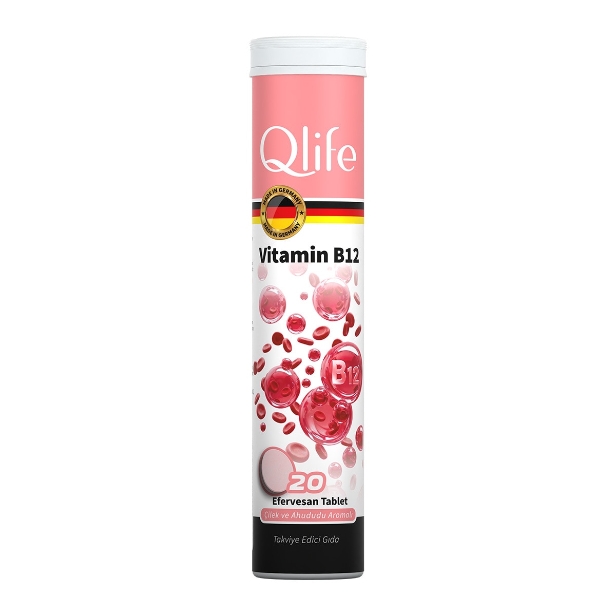 QLIFE QLIFE Qlife Vitamin B12 Efervesan Tablet 20'li 1 of 1