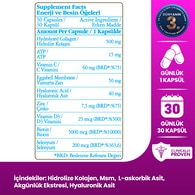 KİPERİN KİPERİN Kiperin Çift Hidrolize Multi Kolajen Kapsül 30'lu 1 of 4