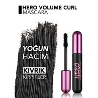 Flormar Hero Kıvırıcı ve Dolgunlaştırıcı Maskara Siyah