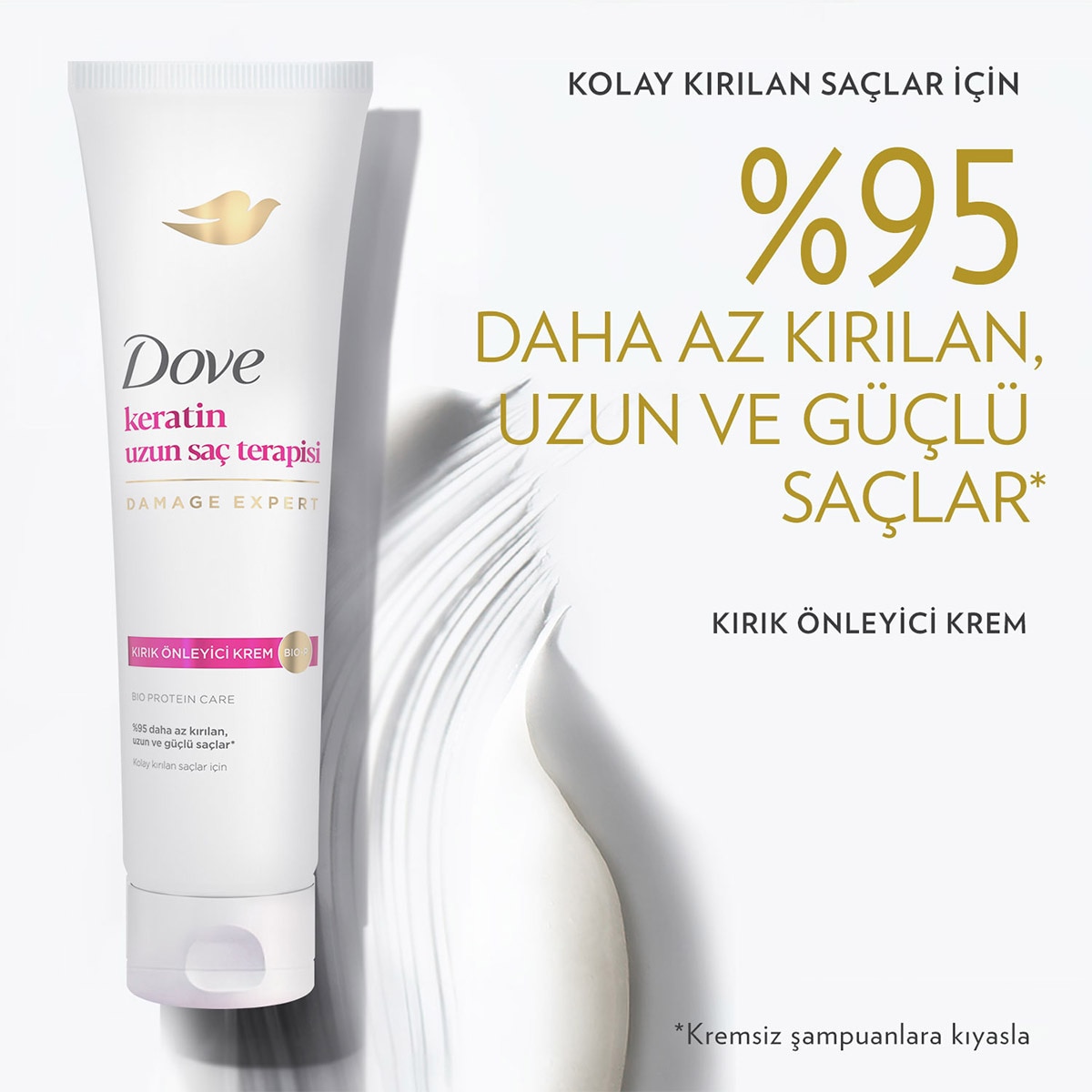  DOVE DOVE Dove Durulanmayan Krem Uzun Saç Terapisi 150 ml  1 of 10 