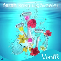 Gillette Venus Tropical Kullan At Tıraş Bıçağı 3 Adet