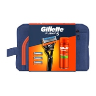 Gillette Fusion 4Up Tıraş Makinesi + Fusion Jel 200 ml + Çanta