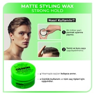  MORFOSE MORFOSE Morfose Ossion Mat Styling Wax 100 ml  1 of 5 
