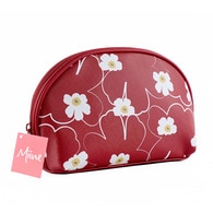 MIINE MIINE Miine Makyaj Çantası Orta Çiçekli Kırmızı 1 of 2
