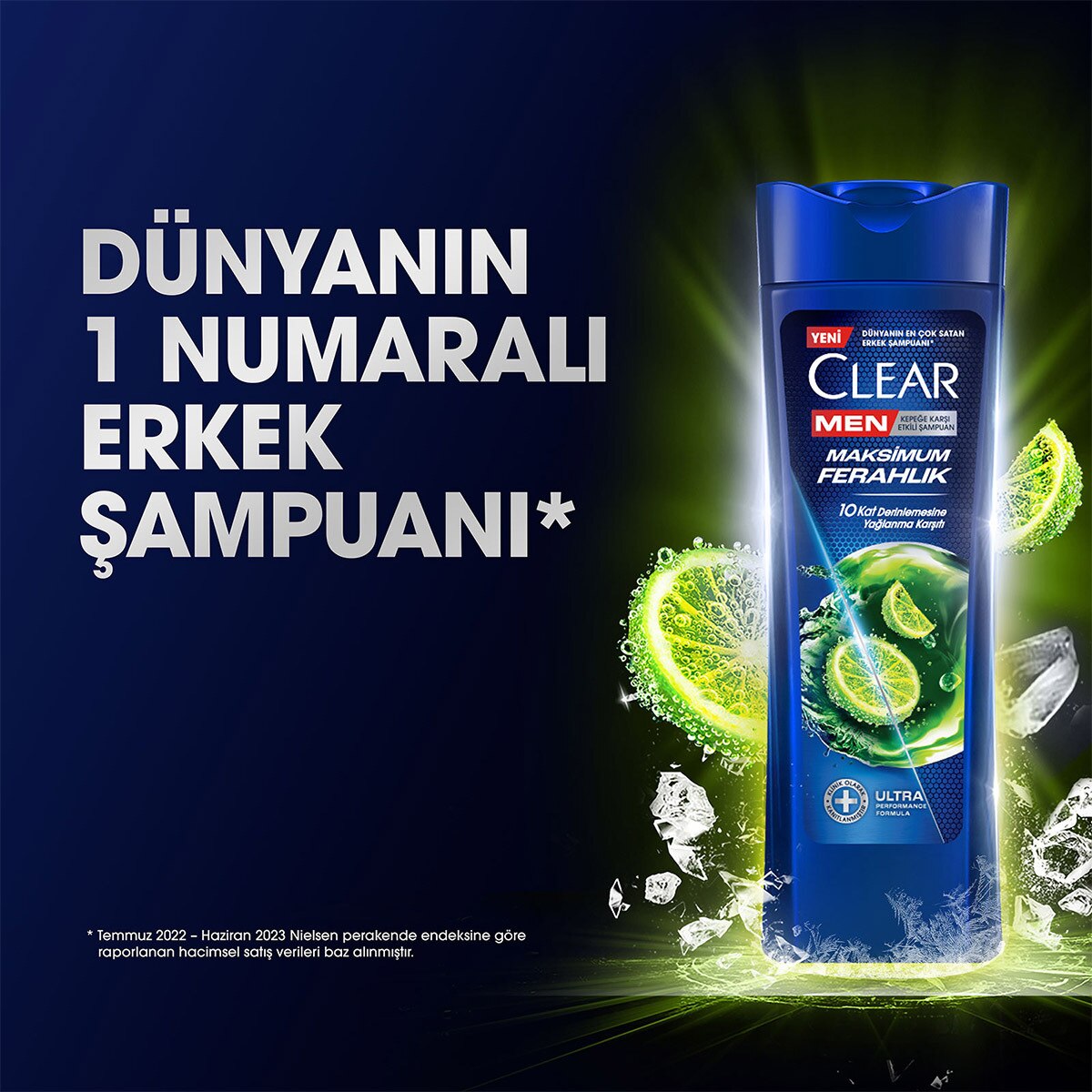 CLEAR CLEAR Clear Men Kepeğe Karşı Etkili Şampuan Maksimum Ferahlık 350 ml 1 of 11