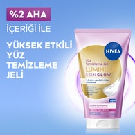  NIVEA VISAGE NIVEA VISAGE Nivea Luminous630 Skin Glow Anında Aydınlatıcı Yüz Temizleme Jeli 150 ml  1 of 7 