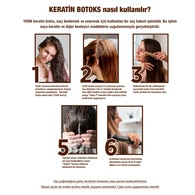 Yoon Brezilya Keratin Saç Botoks Seti 3x100 ml
