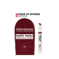 FLORMAR FLORMAR Flormar Sheer Up Intense Ruj 008 Hot Topic 1 of 10