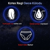 Kotex Regl Gece Külodu 2 Adet Seti