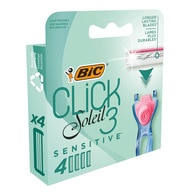 Bic Soleil Click 3 Bıçaklı Yedek Başlık 4'lü