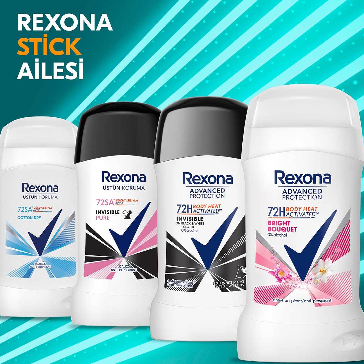 REXONA REXONA Rexona Advanced Protection Kadın Stick Deodorant Bright Bouquet 50 ml 1 of 8