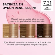 L'Oreal Paris Excellence Bal Peteği Saç Boyası 7.31