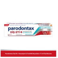 Parodontax Diş Eti + Hassasiyet Beyazlatıcı Diş Macunu 75 ml