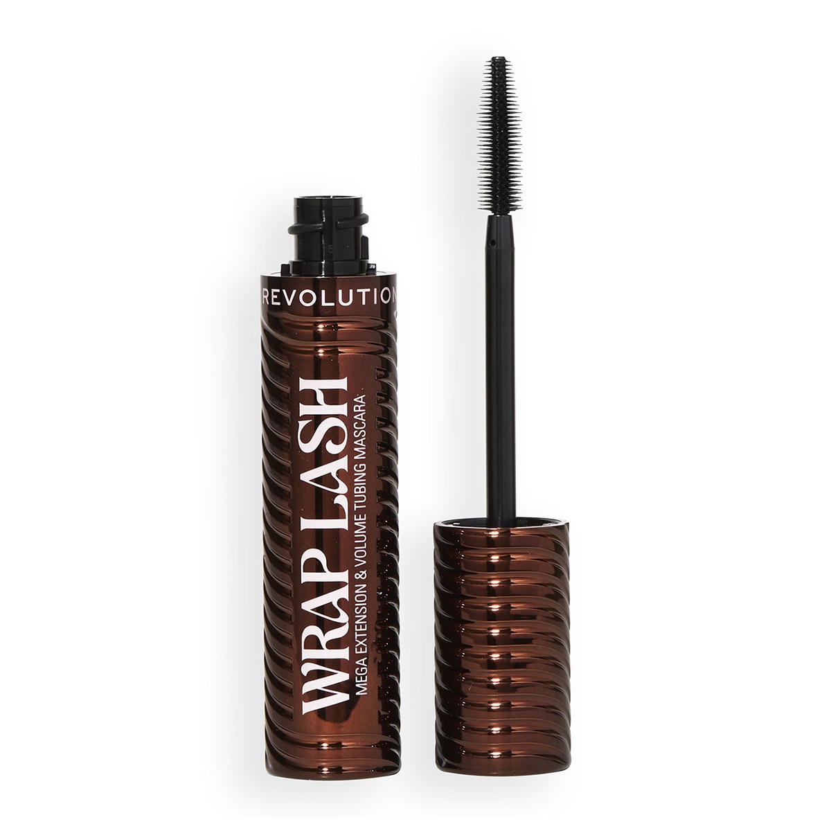 REVOLUTION REVOLUTION REVOLUTION WRAP LASH MASKARA BROWN  1 of 3