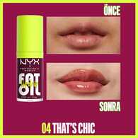 Nyx Professional Makeup Fat Oil Lip Drip Parlatıcı Dudak Yağı Thats Chic