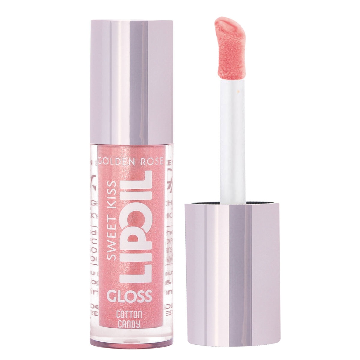  GOLDEN ROSE GOLDEN ROSE Golden Rose Sweet Kiss Lip Oil Gloss Cotton Candy No: 01  1 of 6 