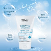 Okay Professionnel Keratin Smooth Onarıcı Bakım Kremi 100 ml