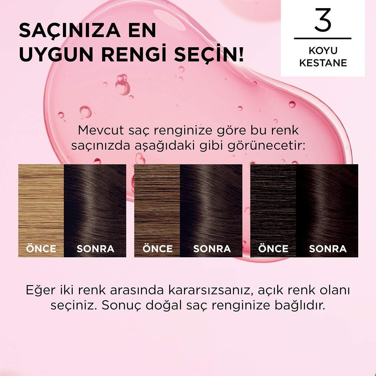  EXCELLENCE EXCELLENCE L'Oreal Paris Excellence Koyu Kestane Saç Boyası 3  1 of 8 