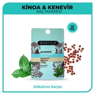  MORFOSE MORFOSE EXC. Morfose Saç Maskesi Sache Kinoa&Kenevir 25 ml 