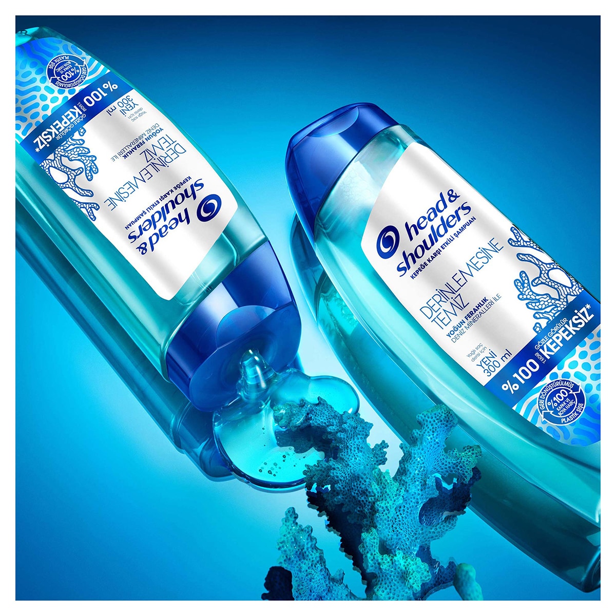 HEAD&SHOULDERS HEAD&SHOULDERS Head&Shoulders Derinlemesine Temiz Yoğun Ferahlık Deniz Mineralleri 300 ml 1 of 9