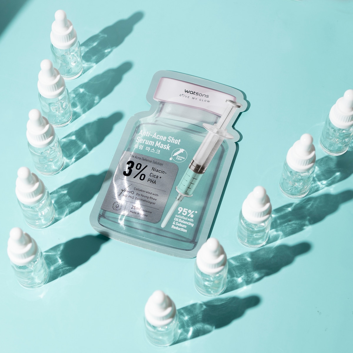  undefined WATSONS Watsons Serum Maske Antı Akne/Niacin-Cica + Pha  1 of 3 