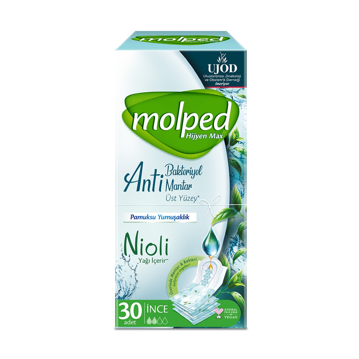 MOLPED MOLPED Molped Hijyen Max Günlük Ped 30'lu 1 of 1