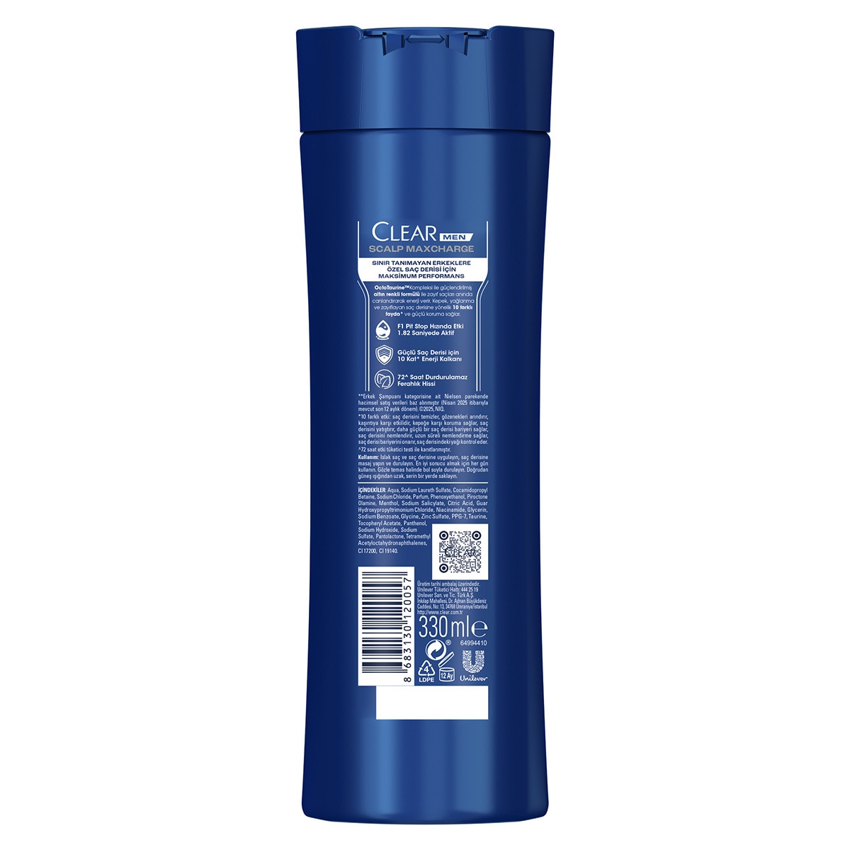  CLEAR CLEAR Clear Men Şampuan Redbull Kepeğe Karşı 330 ml  1 of 11 