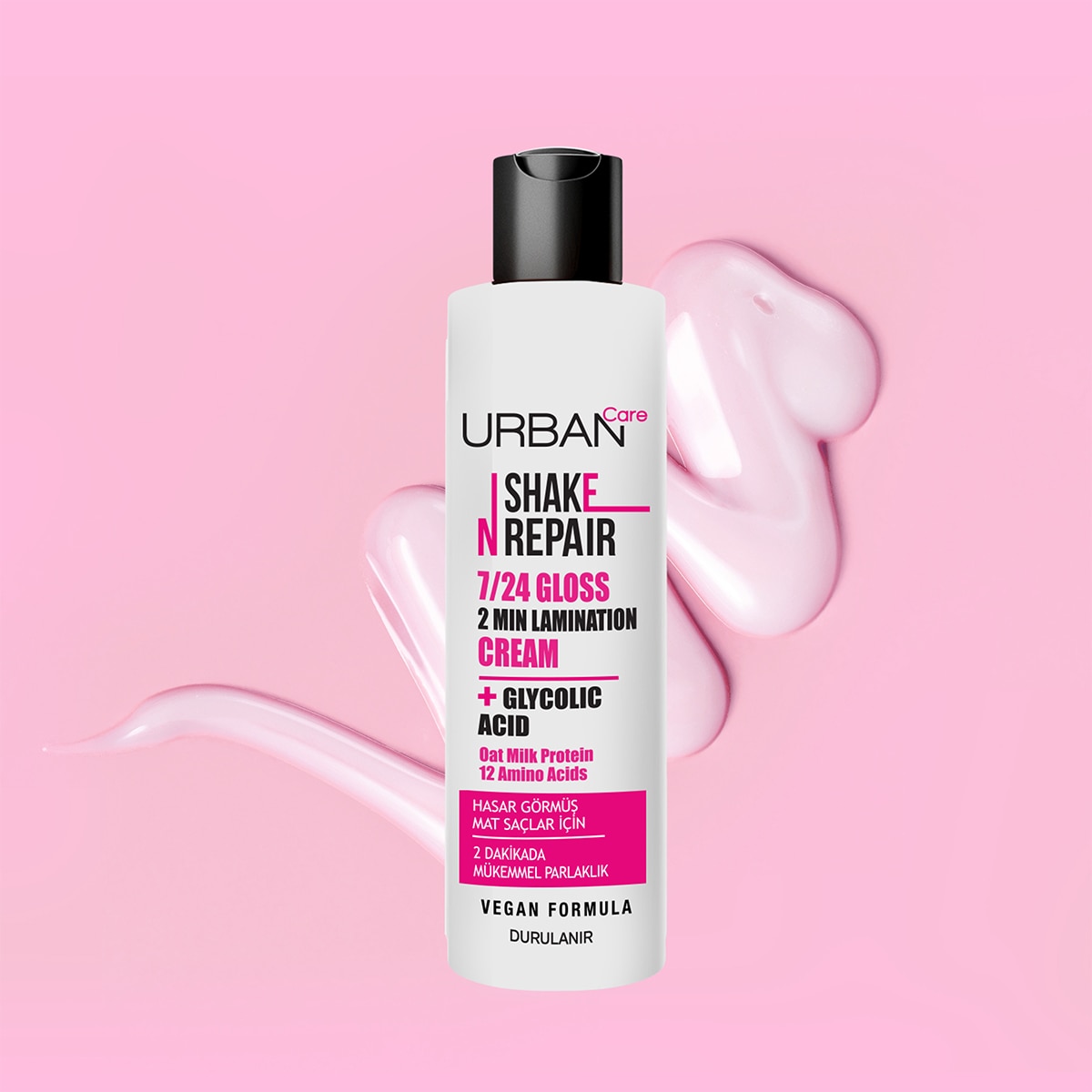  URBAN CARE URBAN CARE Urban Care Shake N Repair 7/24 Gloss Laminasyon Parlaklık Etkili Durulanan Bakım Kremi 200 ml  1 of 3 