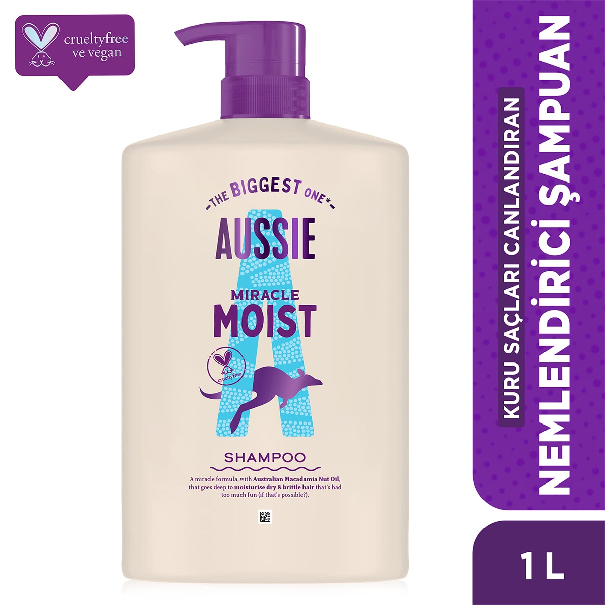  AUSSIE AUSSIE Aussie Miracle Moist Nemlendirici Şampuan 1 lt  1 of 9 