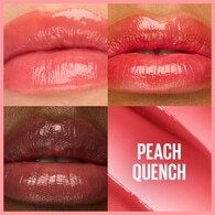 Maybelline New York Lifter Glaze Shea Yağı ve Hyalüronik Asit içeren Renkli Dudak Balmı 05 Peach Quench