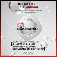 L'Oreal Paris Infaillible 24H Mat Cover Yüksek Kapatıcı Fondöten No: 155 Natural Rose