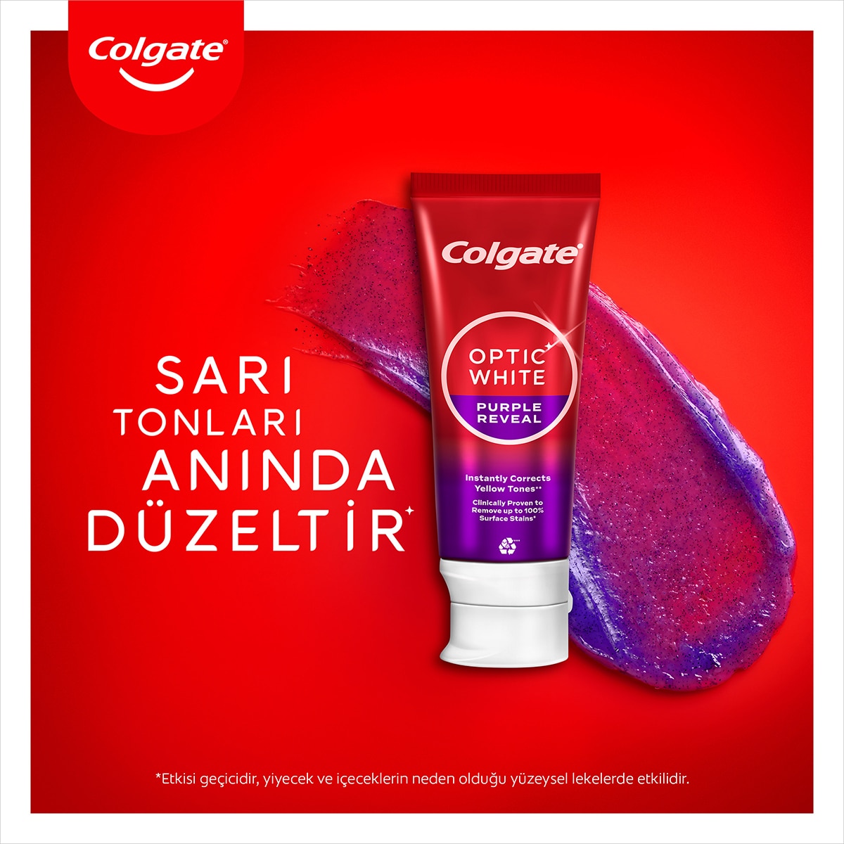 COLGATE COLGATE Colgate Optic White Purple Diş Macunu 75 ml  1 of 6 