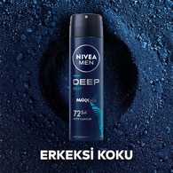  NIVEA DEO NIVEA DEO Nivea Deodorant Sprey Erkek Deep Beat 150 ml  1 of 7 