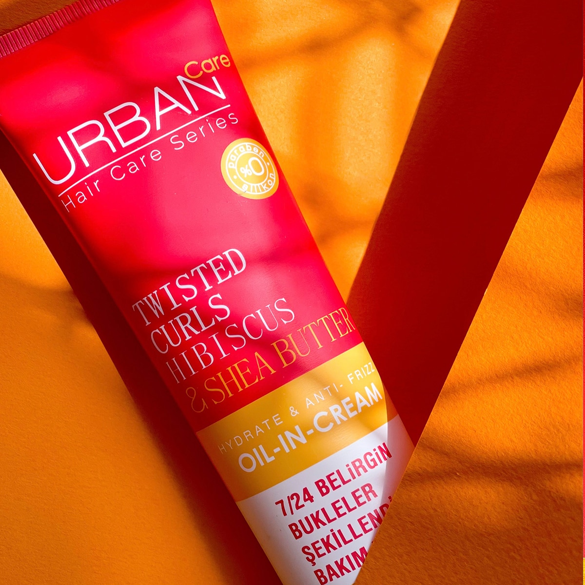 URBAN CARE Urban Care Curl Hibiscus ve Shea Durulanmaz Bakım Kremi