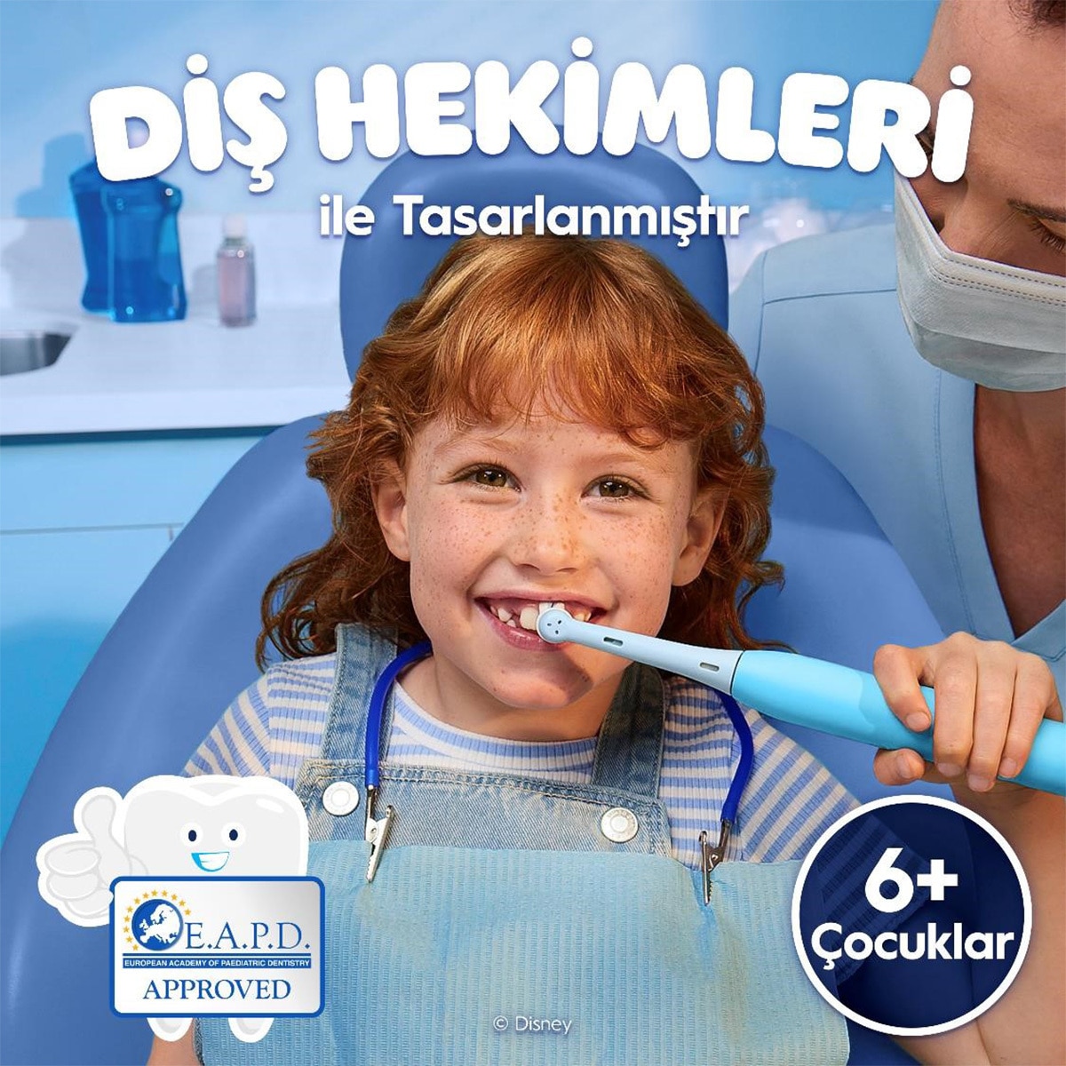 ORAL-B ORAL-B Oral-B iO Çocuk 6+ Stitch Diş Fırçası Yedek Başlığı 4 Adet 1 of 6