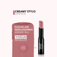  FLORMAR FLORMAR Flormar Creamy Style Yarı Parlak Bitişli Kremsi Ruj No:13 Fall Rose  1 of 4 