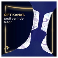  ORKID ORKID Orkid Ultra Ekstra Dörtlü Hijyenik Ped Gece Max 8'li  1 of 8 