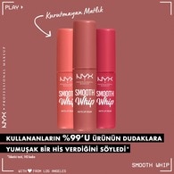 Nyx Professional Makeup Smooth Whip Kremsi Likit Mat Ruj Laundry Day