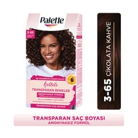 PALETTE PALETTE Palette Işıltılı Transparan Renkler Çikolata Kahve 3-65