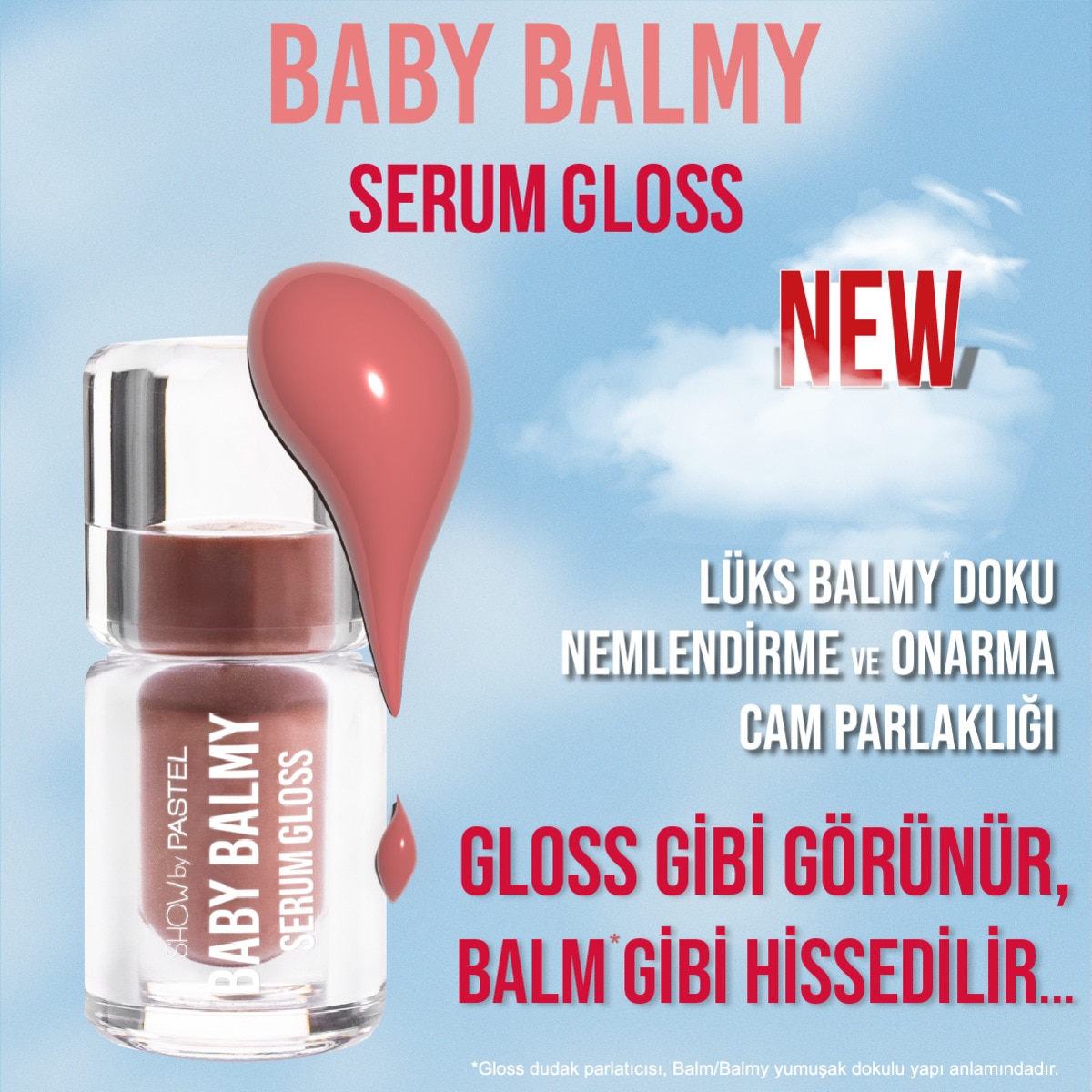  SHOW BY PASTEL SHOW BY PASTEL Show By Pastel Baby Balmy Serum Gloss 33 Gaslight  1 of 4 