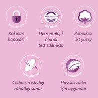 Molped Ultra Anatomik Uzun Ped 8'li