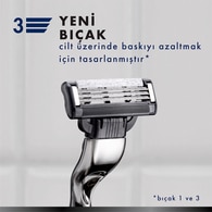 Gillette Mach3 Charcoal Tıraş Makinesi 2Up 1 Adet
