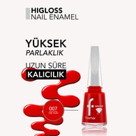  FLORMAR FLORMAR Flormar Higloss Oje Ne-007 Fire Ruby  